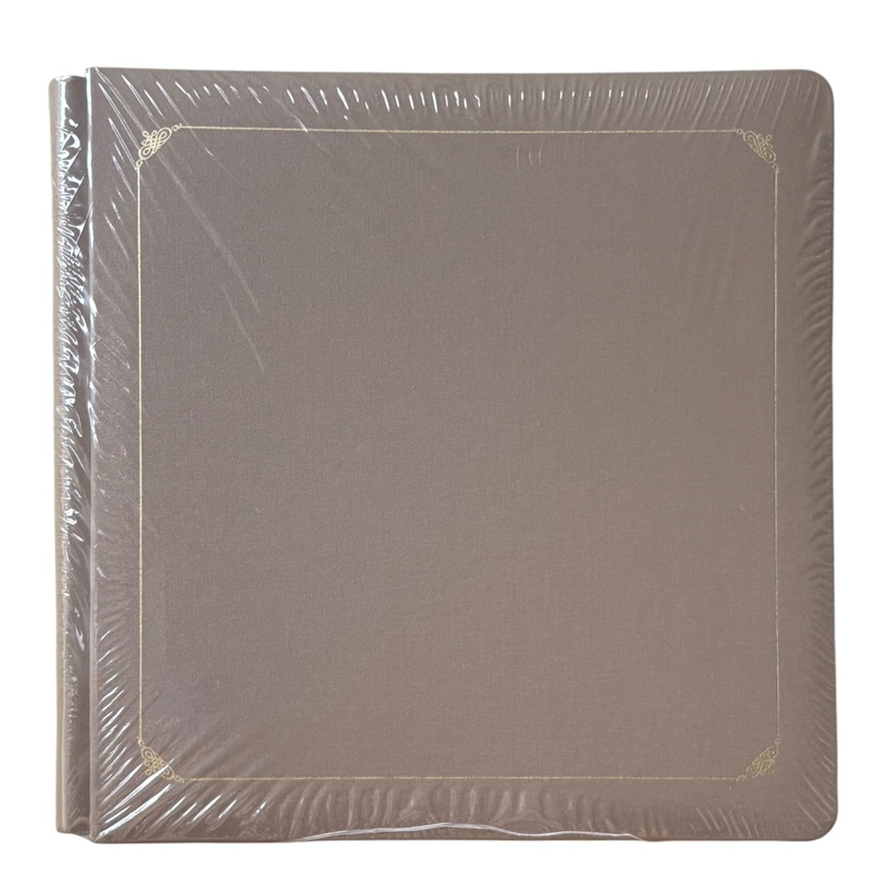 NATURAL Creative Memories Scrapbook Album & Natural Pages Original 12x12 NEW NWT